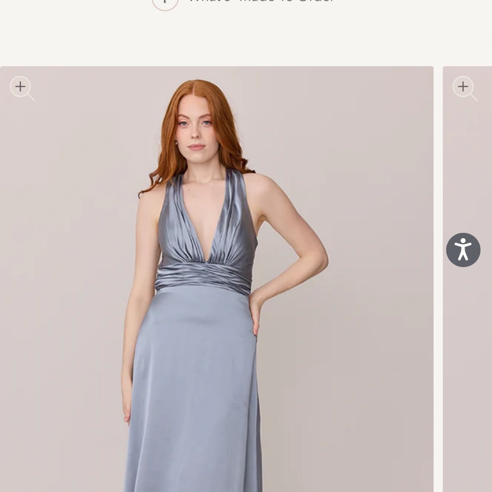 Revelry Women's Dress in Slate Blue